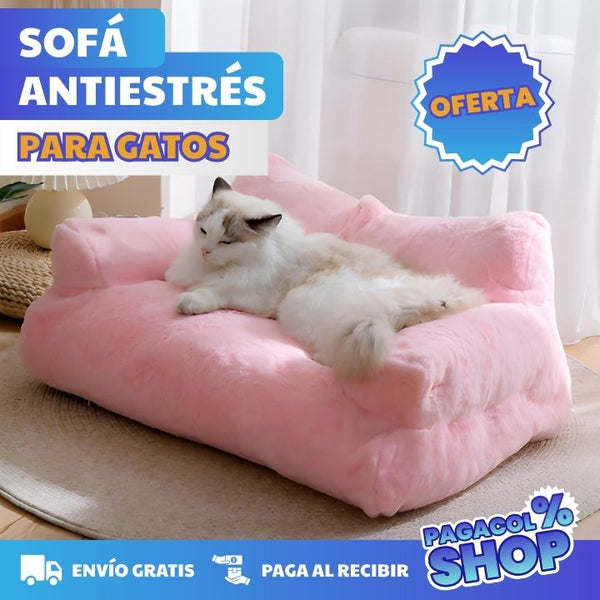 Mascotas Consentidas: Sofá Cama Antiestrés Ultrasuave